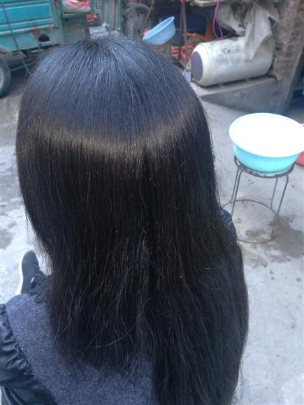 剪一半的時候長碎發型