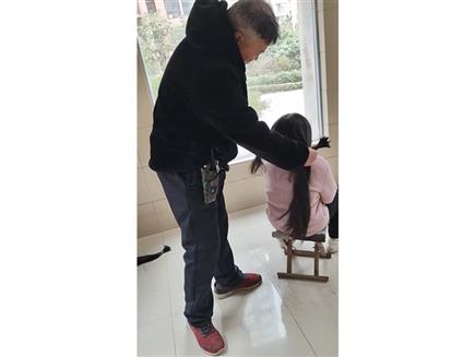 剪長頭發視頻（4）