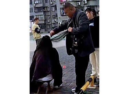 剪長頭發視頻（17）